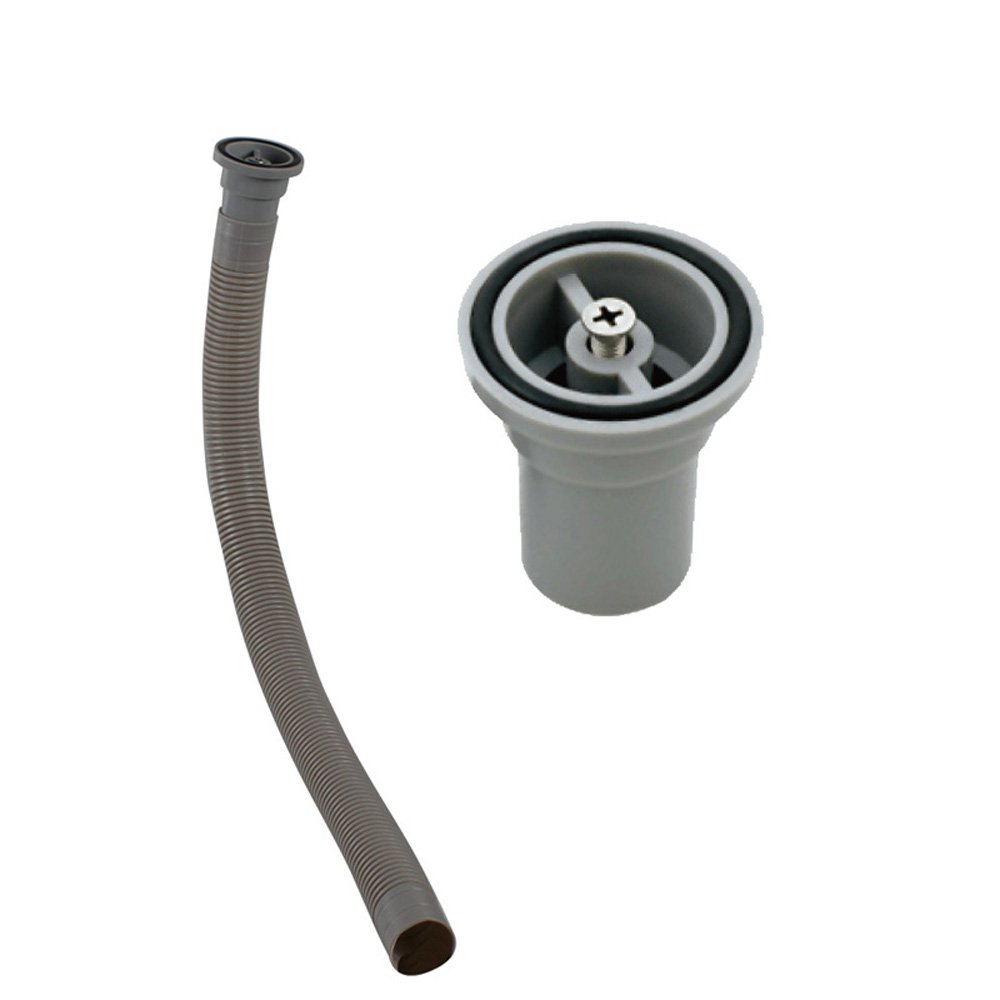 Talea Kitchen Sink Upside Drainage Round Overflow with Hose