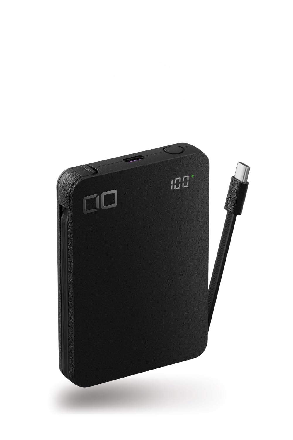 CIO モバイルバッテリー 半固体電池 小型 軽量 Qi2.2 ワイヤレス充電…