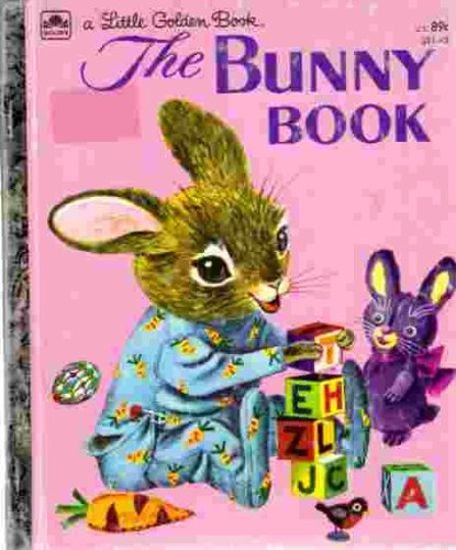 The bunny book (A little golden book) B0007HO33Q Book Cover