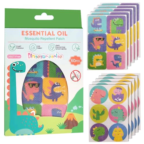 Parche Repelente Antimosquitos Niños 60PCS