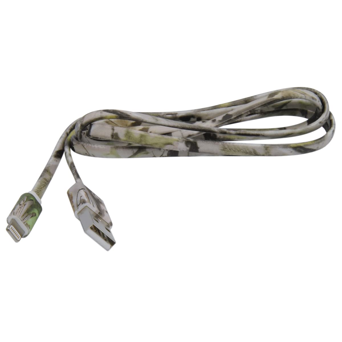 4 Foot Lightning(R) - Cavo di ricarica compatibile con USB, 1,2 m, per iPhone, iPad, iPod, colore: Bianco