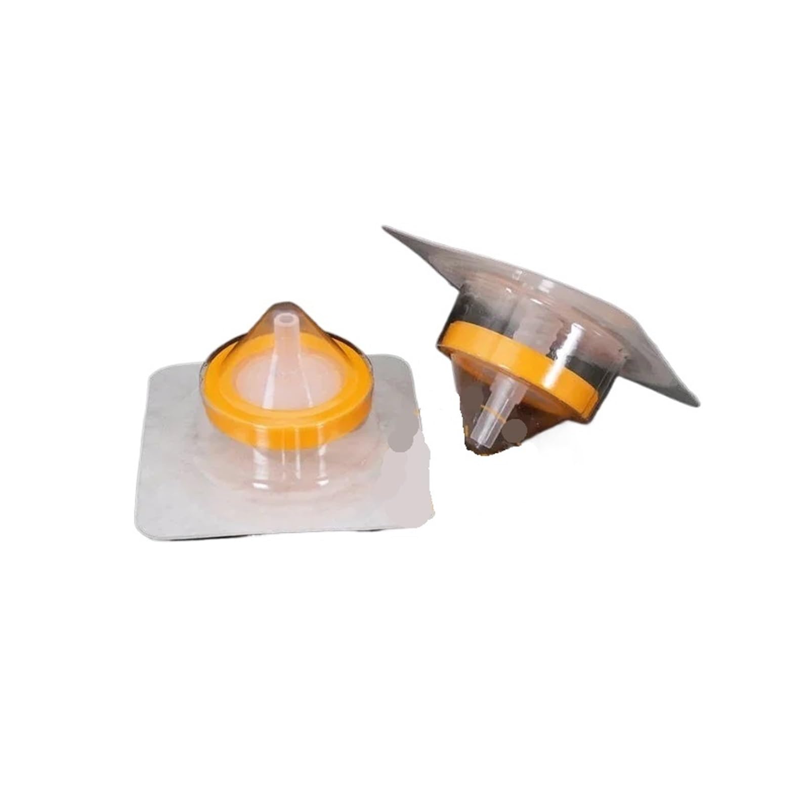 Labor-Spritzenfilter, Steriler Nadelspritzenfilter 0,22 um/0,45 um Nylon/PES/PTFE 13 mm/25 mm/33 mm 50 Stück(33mm 0.45um Nylon)