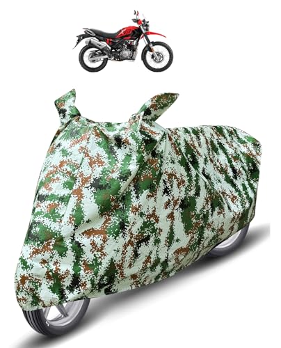 Image of Auto Hub Waterproof Bike Cover Compatible with Hero Xpulse 200T Dustproof, UV Protection Two Wheeler Bike Xpulse 200T Cover - Forest