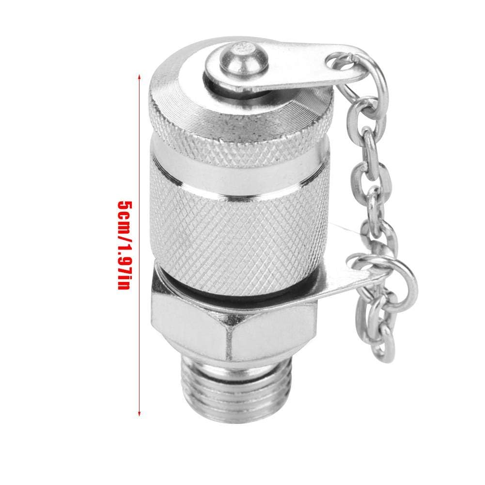 Connecteur De Mesure De Pression G1/4-M16x2 – Adaptateur Test Hydraulique Haute Pression En Acier Zingué