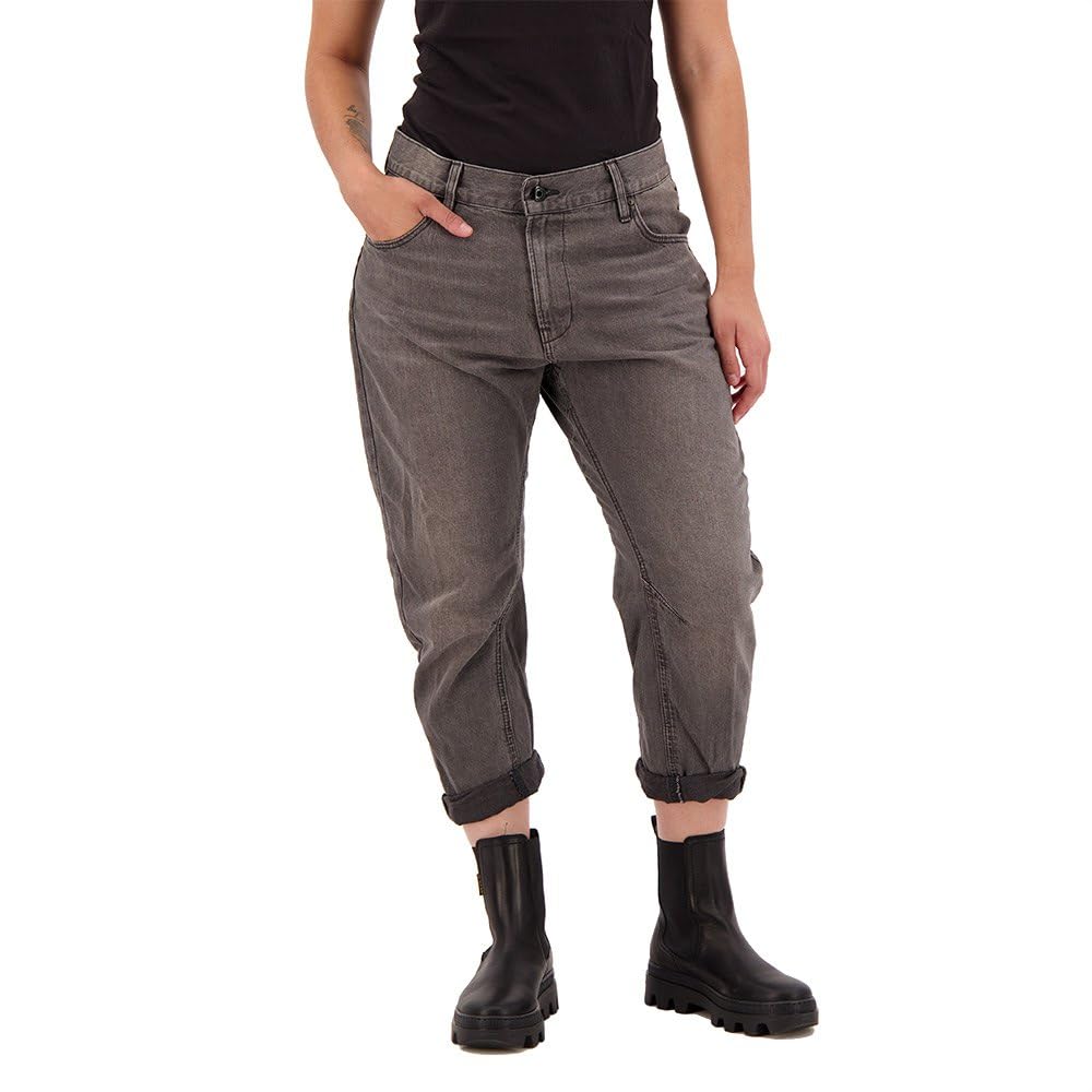 G-STAR Women's Arc 3D Boyfriend Jeans, Grey (Faded Grey Periscope D19821-D189-D339), 32W / 30L