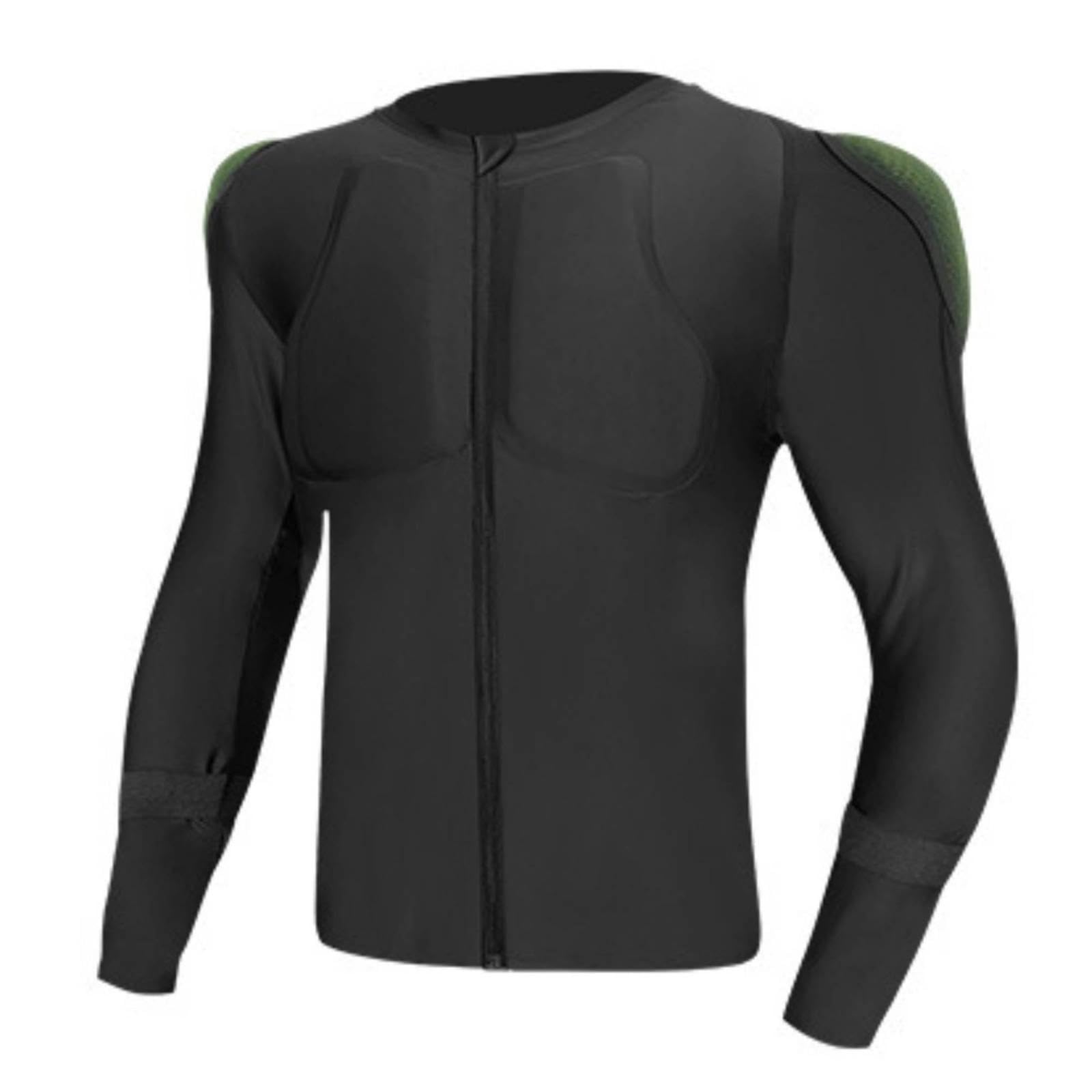 SNAPPSY Motorcycle Shock Absorbing Guard Shirt Motorcycle Mesh Armored Shirt Ventilated XL Armor Jacket-image-14