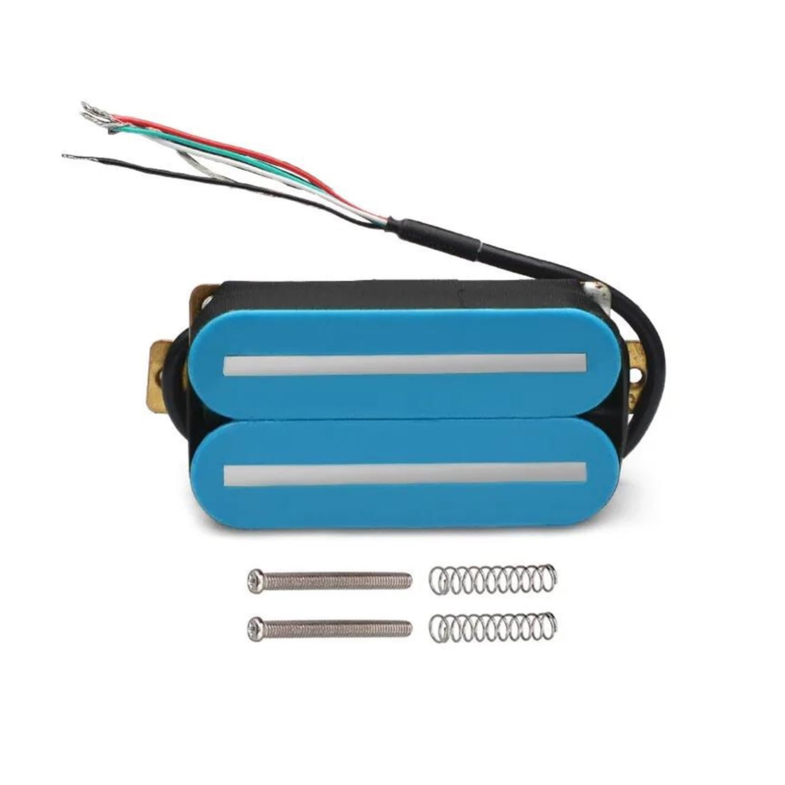 Vari Colori Di Pickup Elettrici A Doppia Traccia Per Chitarre Sono Adatti Ai Principianti(Blue)