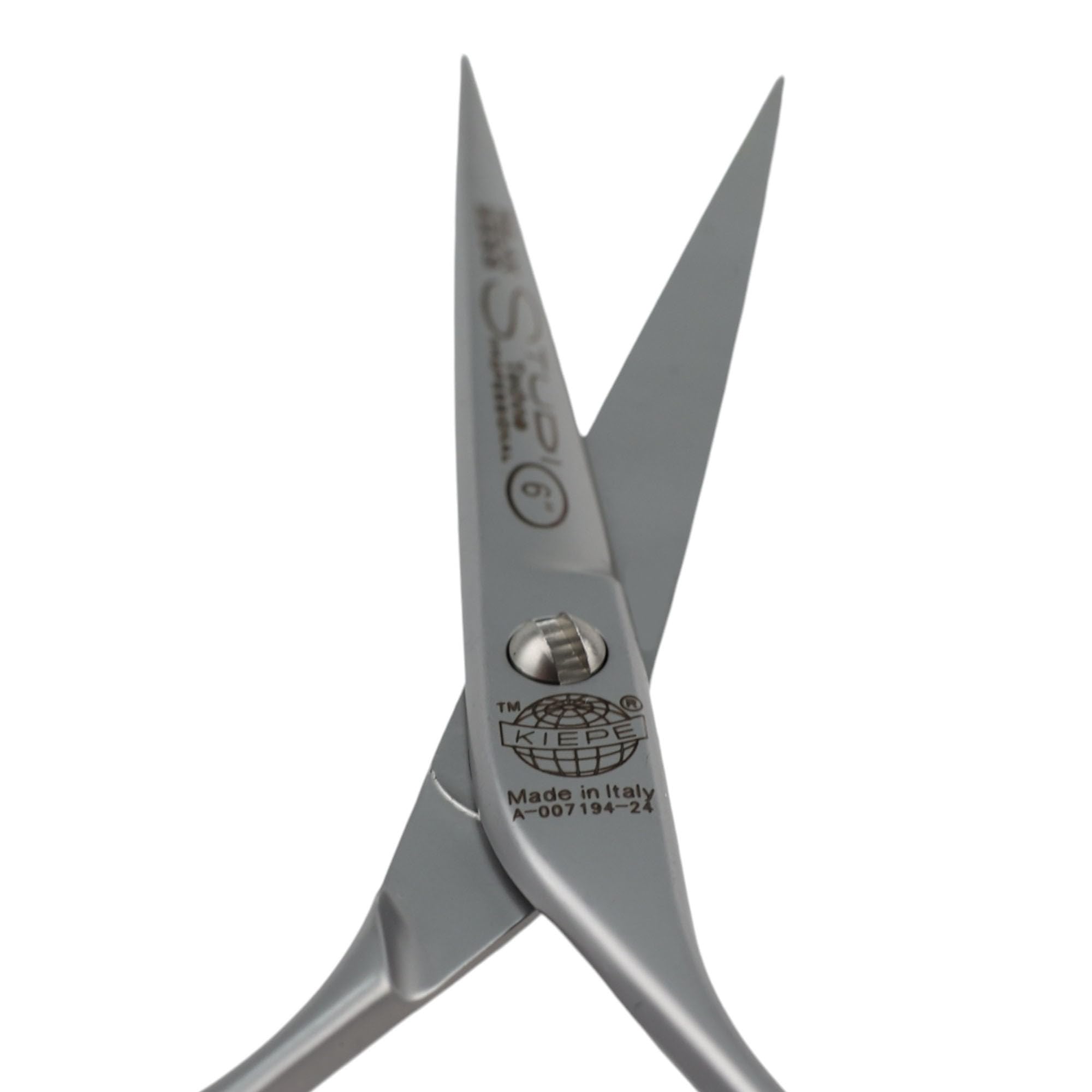 Kiepe 2233 Studio Techno Relax Tijera profesional de corte 6 pulgadas – Tijera ergonómica de acero inoxidable para un corte preciso y suave, Made in Italy