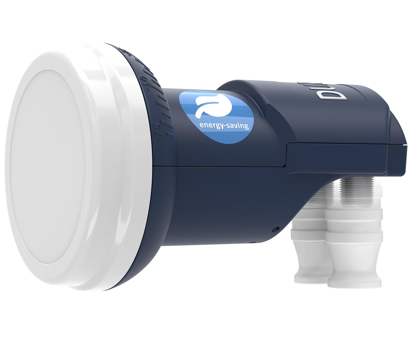 DUR-line Blue ECO Twin – energooszczędny LNB – 2 użytkowników – jakość premium – [ test bardzo dobry *] 2-krotny, cyfrowy, Full HD, 4K, 3D