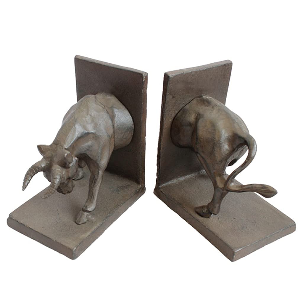 Fermalibri fermalibri Ferro Art corrida fermalibri fermalibri può ospitare libri pesanti antiscivolo fermalibri per ufficio soggiorno sala riunioni decorazione