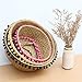 Szetosy - Cesta de junco para almacenamiento de Goodchance UK, con pompones....