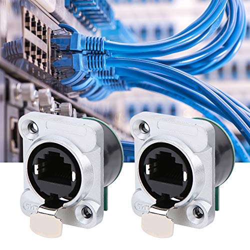 2Pcs RJ45 PCB Panel Material Retardante para Aviación miniatura 2