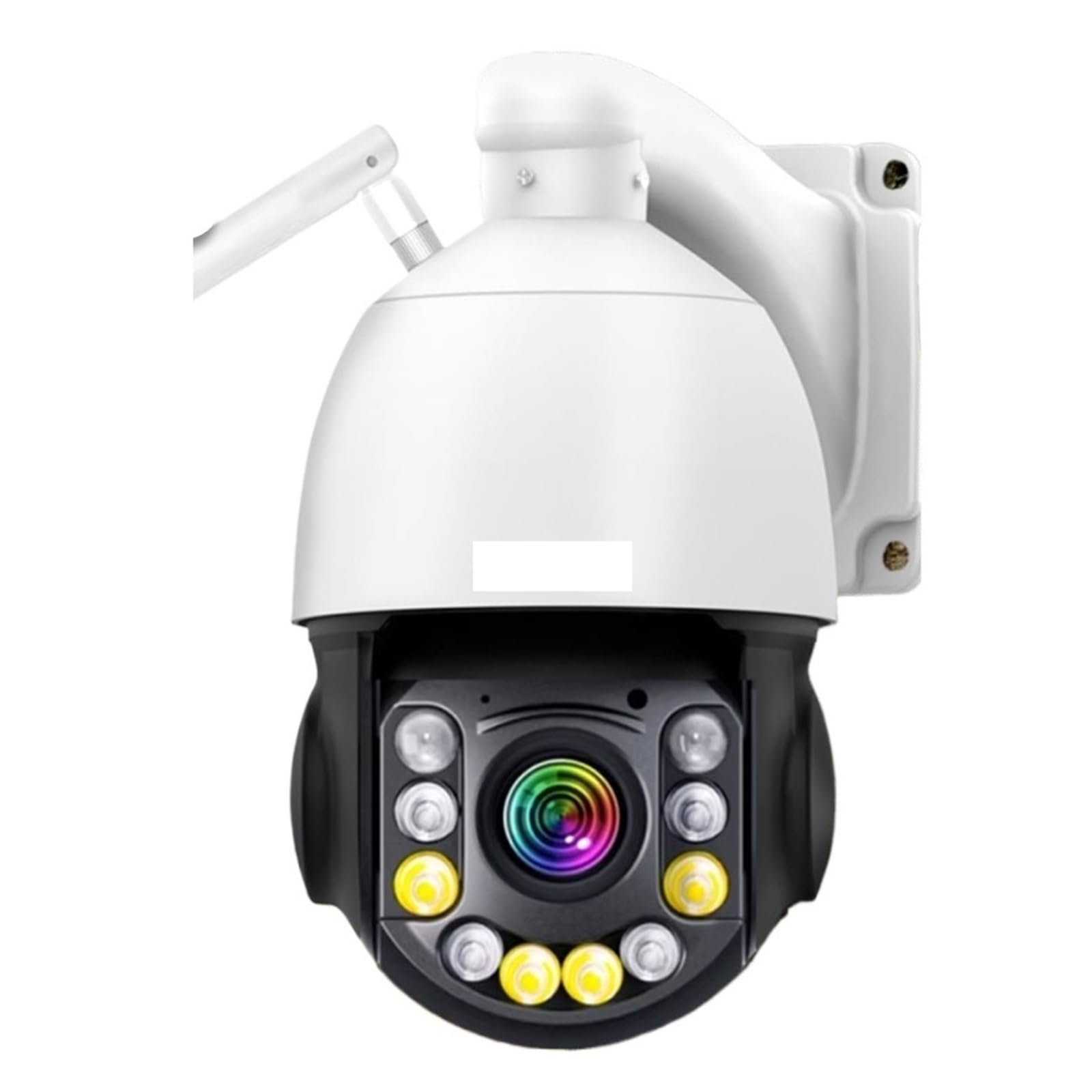 JVDDI 8MP 4K HD 50X Zoom Wifi PTZ Camera Outdoor AI Human Detection Color Night Vision IP Security PTZ Camera(50X WIFI 32G Card)