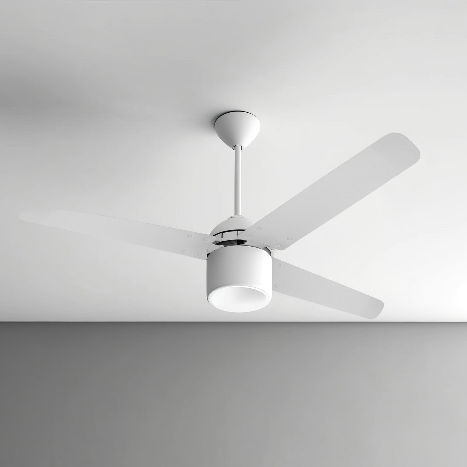 STOBAZA 3 Pezzi Lame per Ventilatori a Soffitto in Ferro Bianco, Ricambi
