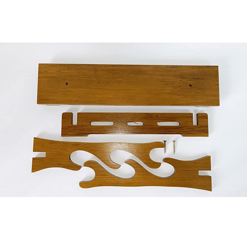 Soporte De Exhibición De Soporte De Espada De Madera Maciza De 1/2/3 Niveles,Soporte De Estante De Almacenamiento De Madera para Decoración del Hogar para Todos Los Soportes De Armas,B