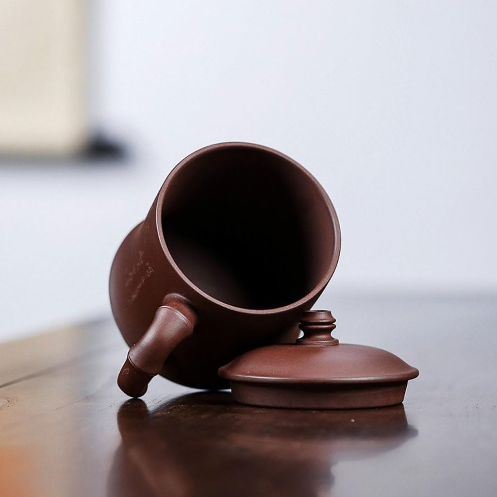 ♥20→30％OFF　肉薄中国工芸美術品 　中国宜興紫砂珈琲カップ箱付 ♥20→30％OFF 肉薄中国工芸美術品 中国宜興紫砂珈琲カップ