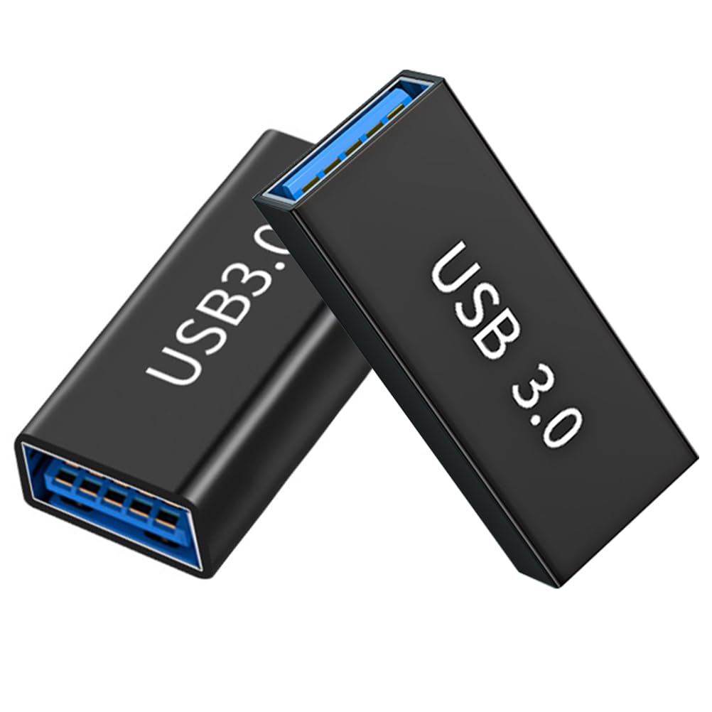 Adattatore USB-A 3.0 Femmina a Femmina 2 Pezzi per Estensione Cavo USB