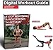 Insonder Resistance Bands Set - Latex Exercise Loop Bands for Workout and Stretching for Legs Butt Glutes Yoga Crossfit Fitness Physical Therapy Mini Home Equipment Training for Women Men
