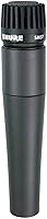 Shure SM57-LC Dynamic Cardioid Microphone for Instruments, Guitar Amps, Drums, Brass - Pro Studio & Live Recording Mic