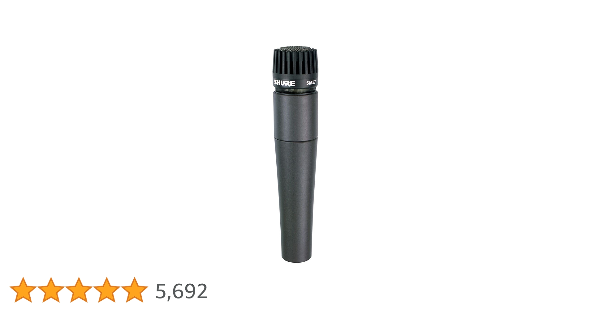 新品同様サウンドハウス購入　SHURE SM57 ダイナミックマイク 本体 SM57 - SM57楽器用マイクロホン - Shure 日本