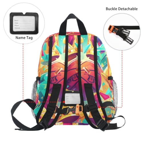 Sac à dos tout-petit 1-6 ans mini sac bandoulière basket voyage