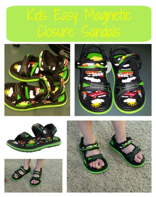 Image of Gold Pigeon Shoes Easy SNAP LOCK Outdoor Water Kids Toddler Sandals for Girls & Boys. Everyday, Vocation, Pool, Summer, Beach Essentials.