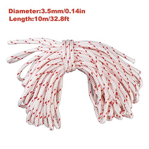 Foto von Fournyaa Nylon-Startseil, verschleißfestes 10 m langes, langlebiges, exquisites Startseil für Trimmer 3,5 mm