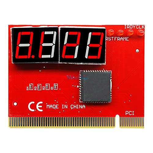 LED 4 Digit Analysis Diagnostic Tester Post Card PCI Computer PC Analyzer Motherboard Tester