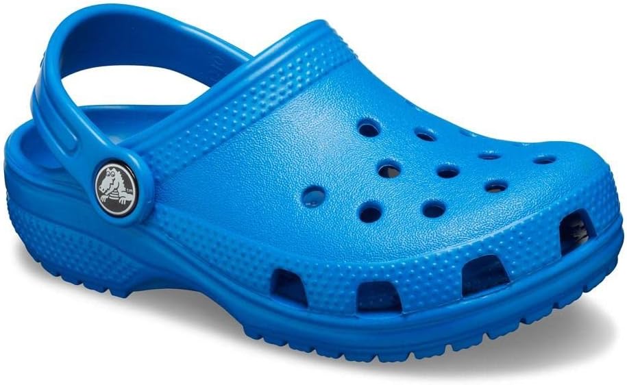 Crocs Boys' Classic Graphic Monster Print Clogs