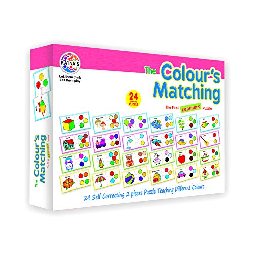 Image of RATNA'S Educational Jigsaw Puzzle Range for Kids (THE Colour Matching)