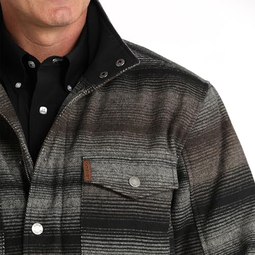 Cinch Men's Grey Wooly Ranch Coat4