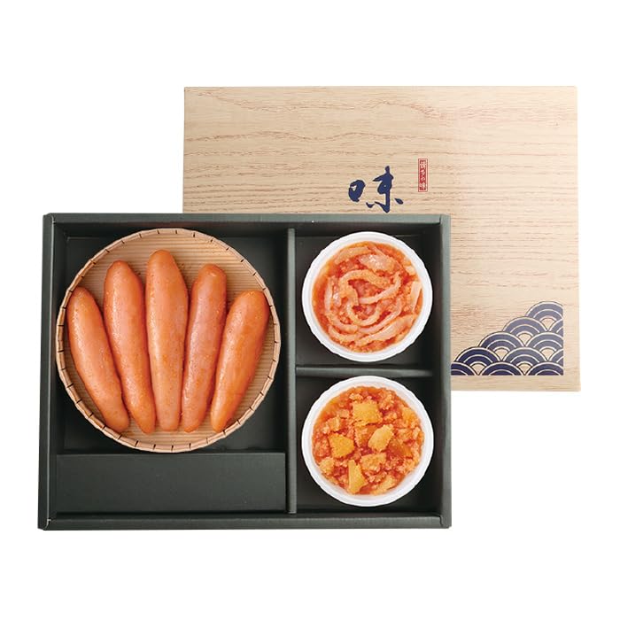 Amazon.co.jp: 辛子めんたい 福さ屋 味楽セット [MT-420KN] めんたい