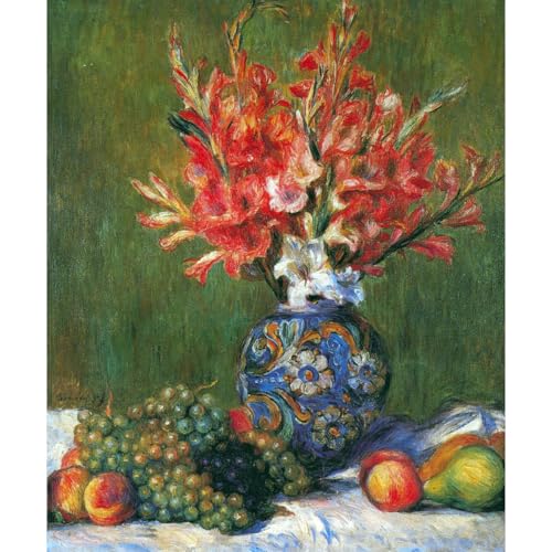Fleurs et fruits par Renoir affiche murale géante haute définition
