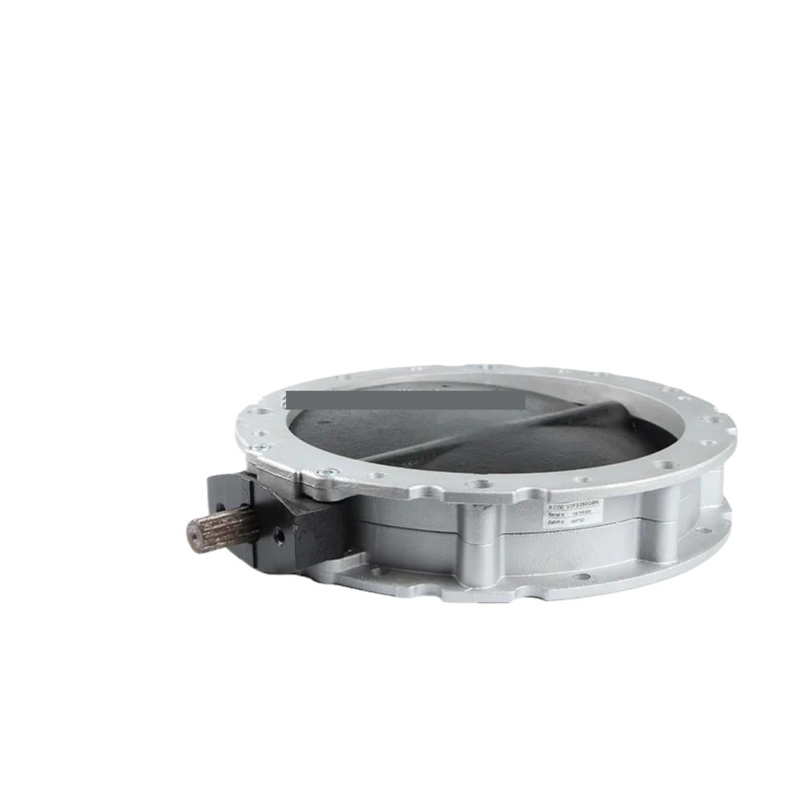 Belovek One Color Dn300 Double Flange Cast Iron Butterfly Valve Aluminum Alloy