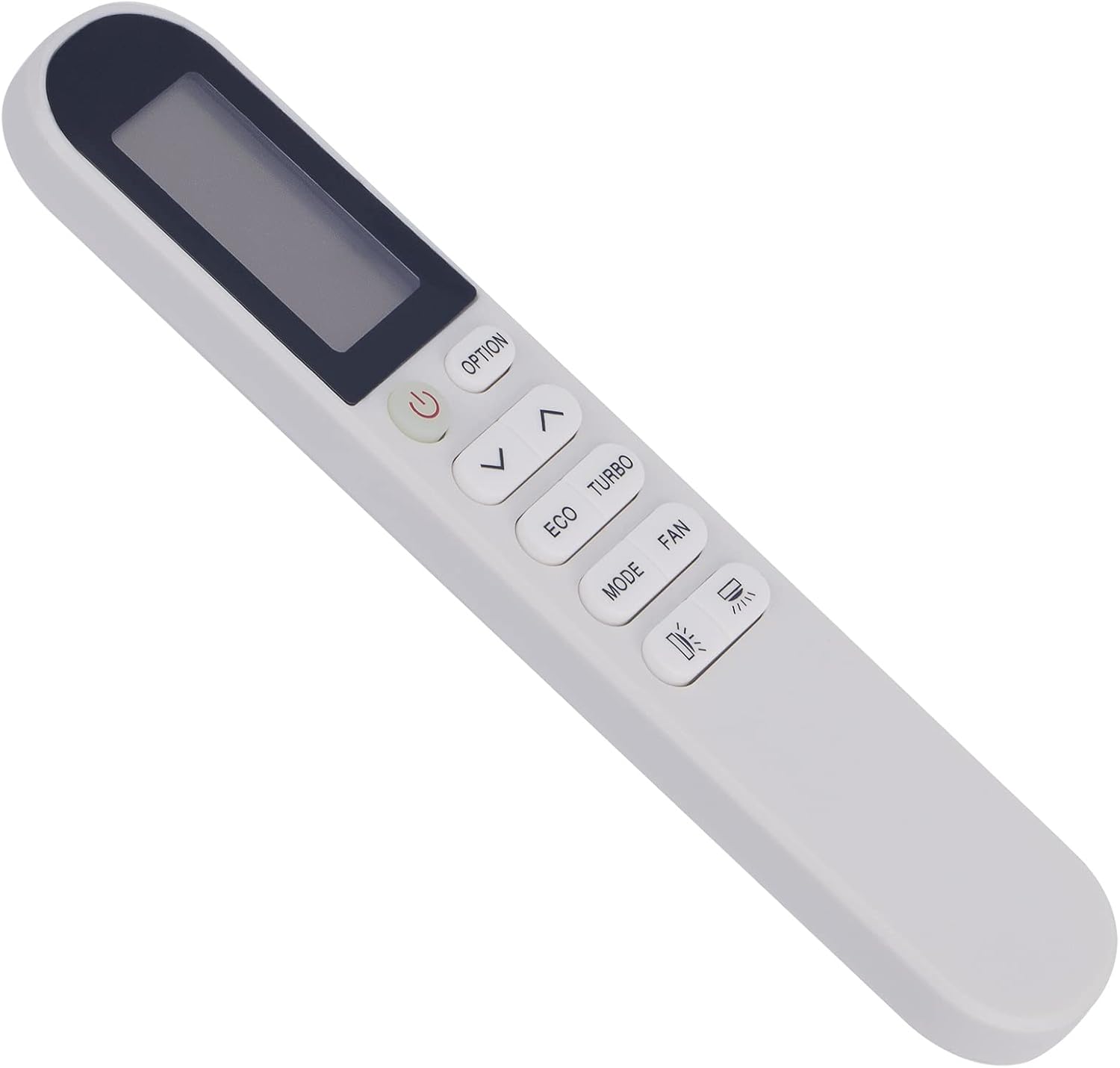 Angled view of the ECONTROLLY remote control