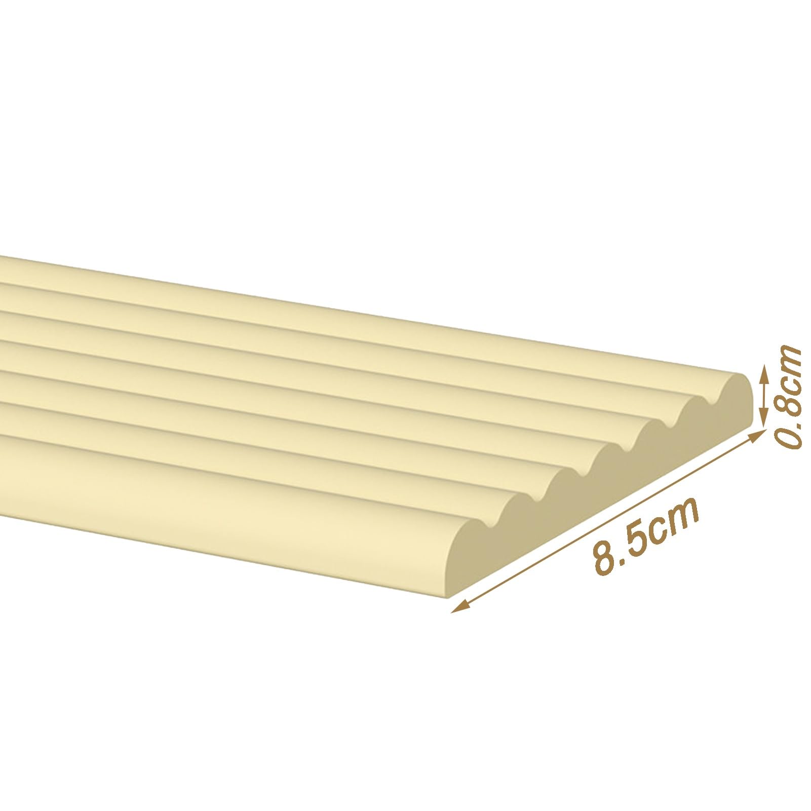 Protector de bordes autoadhesivo a prueba de agua, protectores de esquina de espuma suave para muebles, tira protectora de parachoques en forma de W para mesa, silla, escaleras, armarios, ventanas