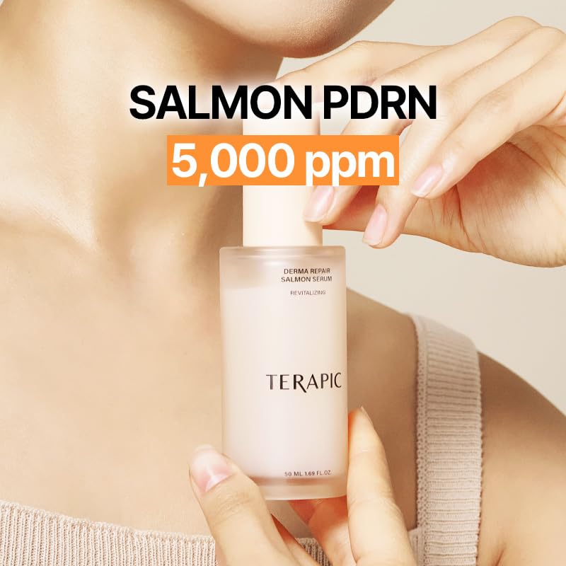 TERAPIC Salmon PDRN Repair Serum 1.69 Fl Oz - Skin Regeneration & Firming - Anti-Aging Concentrated Serum with PDRN, Niacinamide & Peptide - K-Beauty Intensive Care - Image 3