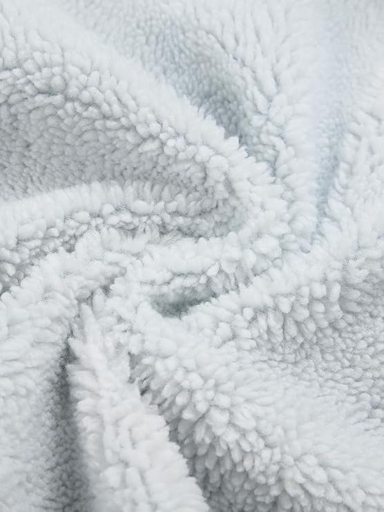 TENGINE Men's Sherpa Lined Trucker Jacket Winter Fleece Lined Denim Coats Slim fit Casual - Image 5