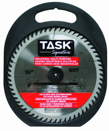 Task T24707 10-Inch Task Signature Saw Blade with Cabinet Shop Blade 5/8-Inch Arbor
