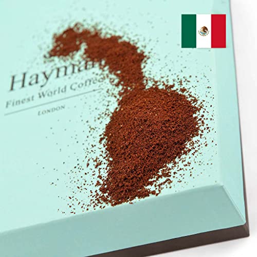 100% Café Descafeinado Orgánico de México - Café tostado y molido - Nivel de tueste: medio | 1x paquete con 680g/24oz