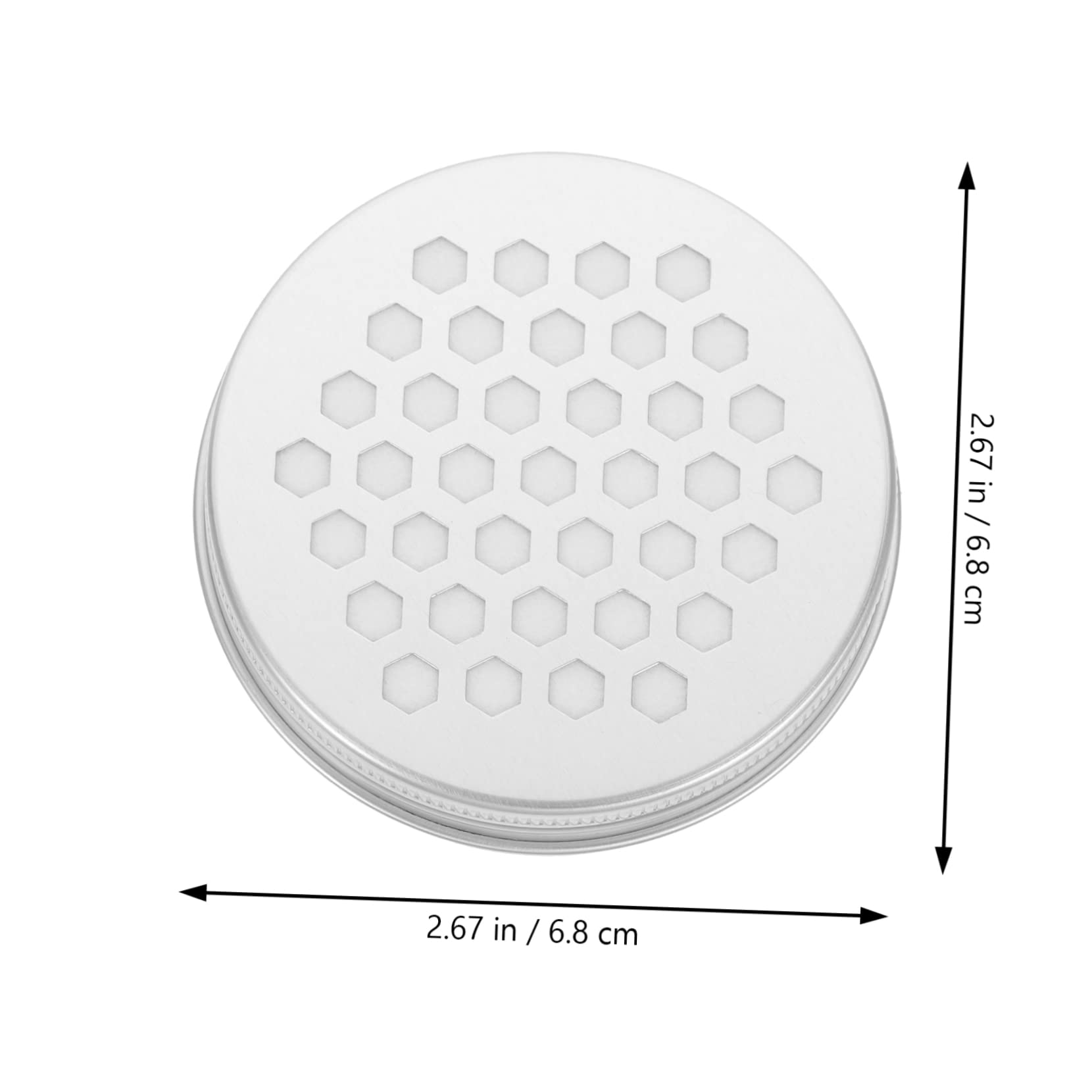 Sosoport 20pezzi Diffusore Aromatico Alluminio con Coperchio Vite per Decorazione Auto e Diffusore Multifunzionale per Oli Essenziali e Neutralizzatore di Odori Design Compatto e Sicuro