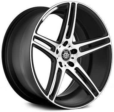20" Inch Staggered Curva C5 Black Machine Wheels & Tire Package | BBS VOSSEN LEXANI FORGIATO KONIG AUDI BMW MERCEDES INFINITY
