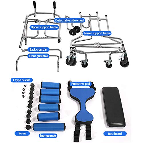 image for XIYEE Walker for Seniors,Hemiplegia Rehabilitation Standing Frame Adul