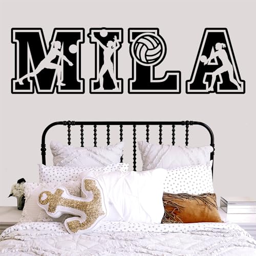 Vinilo decorativo personalizado para pared habitación niñas miniatura 1