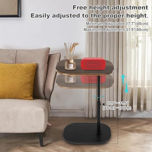 Table dappoint TV design noyer brillant structure de prestige - 5