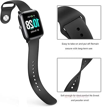 TUCOMO Confezione da 3 cinturini elastici in nylon compatibili con Veryfitpro ID205L, Willful ID205L SW021/YAMAY ID205L SW021/LIFEBEE ID205L, Loop elastico di ricambio per Uwatch3 GT Ufit Uomo Donna