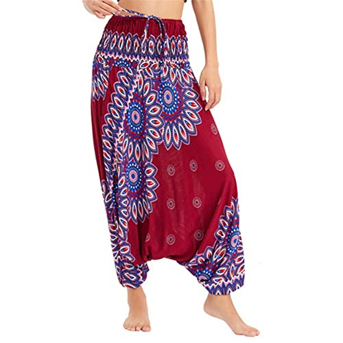 Leggings de yoga sexy pour femme respirant et anti-frottement style bohème