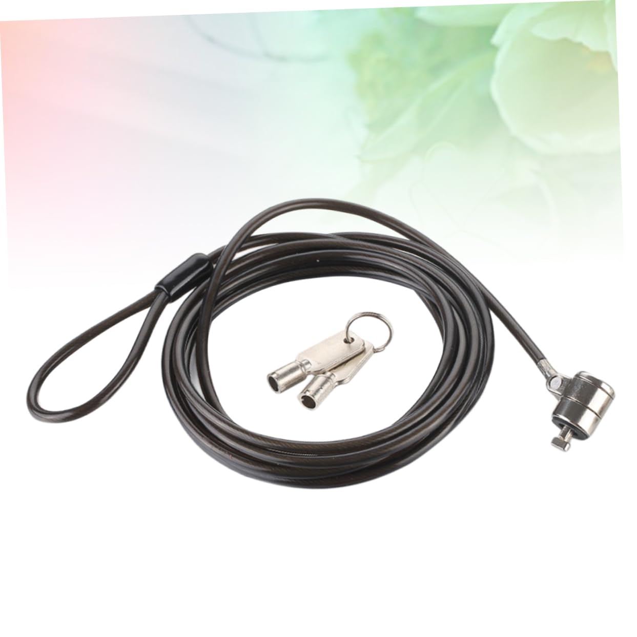 DOITOOL Portable Notebook Computer Lock Universal Security Lock Locking Cable for Home Office