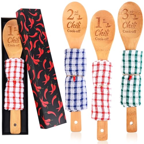 3 Set Chili Chili Cook off Award Prizes 1st 2nd