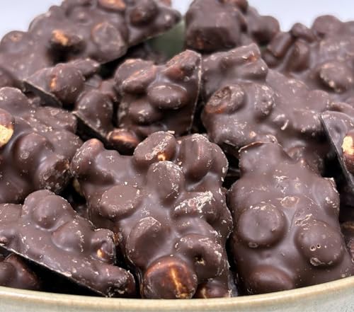 NULTHY 500g - Cookies de Vainilla y Chocolate Negro, Bocaditos Crujientes, Dulce Artesanal para Café y Postre